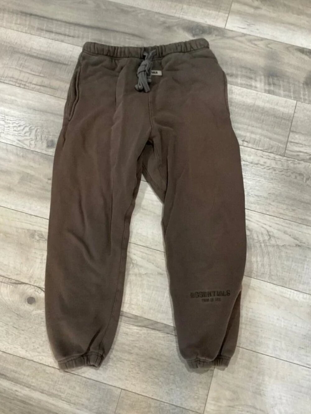Sweatpants Brown Fleece Joggers Small FOG